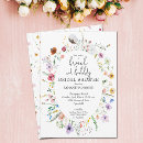 Search for vintage brunch invitations Wildflowers