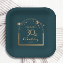 Search for green and gold paper plates Birthday