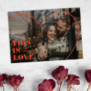 Search for red heart pattern cards Typography