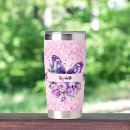 Search for purple flowers tumblers Elegant