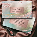 Search for faux rose gold foil business cards Chic