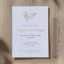 Search for black white music notes invitations Elegant