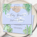 Search for sloth invitations Watercolor