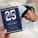 Search for masculine graduation invitations High school