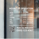 Search for qr code window decals Business