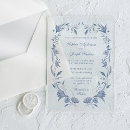 Search for frosted wedding invitations Vintage