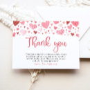 Search for red heart thank you cards A little sweetheart