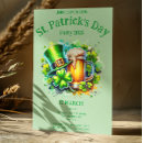 Recherche de bière verte invitations Clou