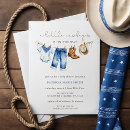 Search for western baby boy shower invitations Ranch