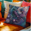 Search for turquoise and purple pillows Blue