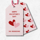 Recherche de valentines day étiquettes cadeau Moderne