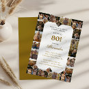 Search for cheers to 80 years birthday invitations Eighty