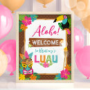 Search for hawaiian welcome signs Birthday