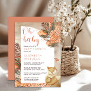 Search for palm leaves baby shower invitations For her