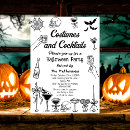 Recherche de apéritif invitations Noir et blanc