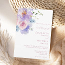 Search for purple iris stamp invitations Botanical