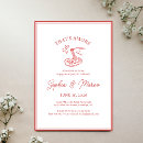 Search for pasta party invitations Hand drawn
