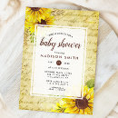 Recherche de tournesols vintages invitations Pour elle