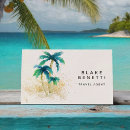 Search for palm business cards Watercolor