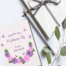 Search for thank you for fluttering by Purple