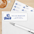 Search for forty return address labels Trendy