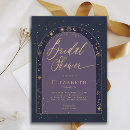 Search for starry night bridal shower invitations Written in the stars