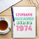 Search for 50th notebooks Typography