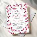 Search for red ribbon invitations Bow