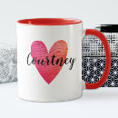 Search for cute valentines day mugs Modern