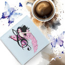Search for music coasters Butterfly