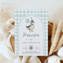 Search for duck 1st birthday invitations Little duckling