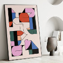Recherche de formes colorées art Multicolore