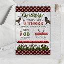 Search for young wild three boy invitations Deer