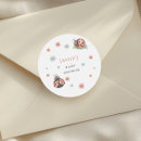 Search for ladybug baby shower stickers Polka dot