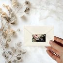 Search for black white and pink return address labels Sophisticated