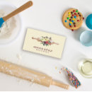 Recherche de cake designer business cards Élégant