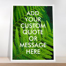 Search for fern art posters Motivational