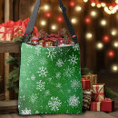 Recherche de flocons neige sacs Vert