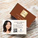 Recherche de brun et beige cartes visite Customer