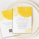 Search for chrysanthemum wedding invitations Modern