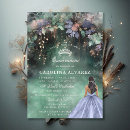 Search for enchanted forest quinceanera invitations For her