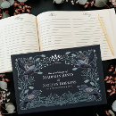 Search for silver wedding guest books Gothic