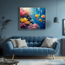 Search for reef canvas prints Marine life