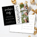 Search for black and white graduation invitations High school