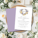 Search for lemon lavender invitations Botanical