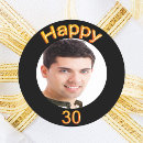 Search for happy birthday balloon stickers Gold