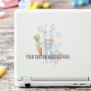 Recherche de pâques lapin autocollants Rustique