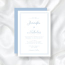 Search for powder blue wedding invitations Elegant
