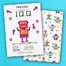 Recherche de robots mignons invitations Robotique
