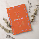 Search for daisy wedding invitations Orange